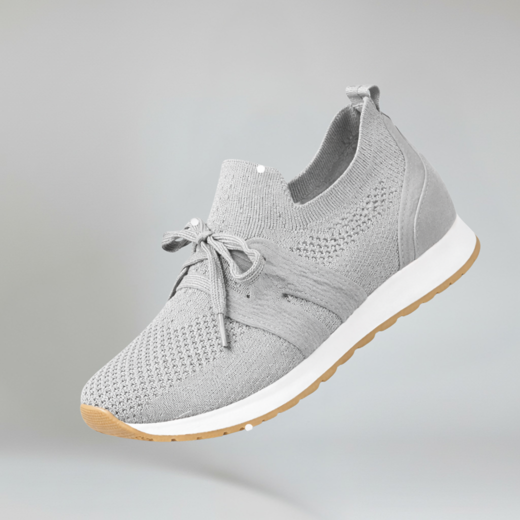 SF Chic knit mesh slip-on sneaker for women