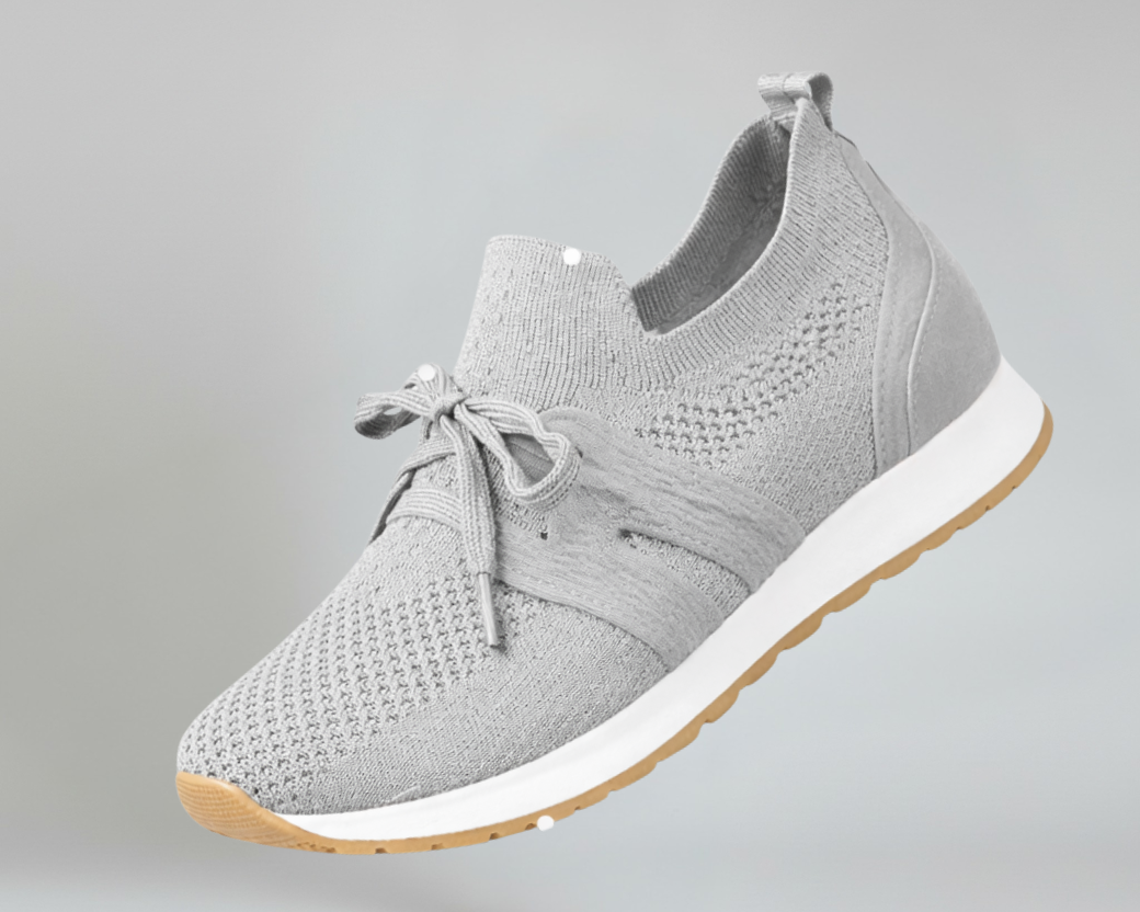 SF Chic knit mesh slip-on sneaker for women