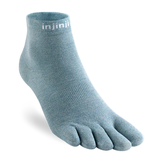 TerraToes Liner Mini-Crew Toe Socks — Celestine