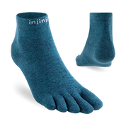 TerraToes Liner Mini-Crew Toe Socks — Ocean
