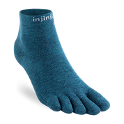 TerraToes Liner Mini-Crew Toe Socks — Ocean