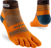 TerraToes Trail Mini-Crew Toe Socks — Harvest