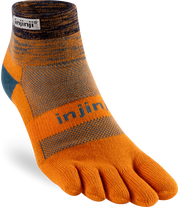 TerraToes Trail Mini-Crew Toe Socks — Harvest