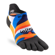TerraToes Run No-Show Toe Socks — Botanical