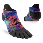TerraToes Run No-Show Toe Socks — Tropical