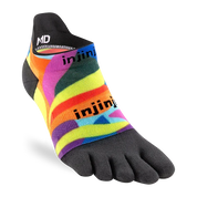 TerraToes Run No-Show Toe Socks — Verdure