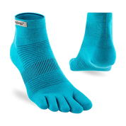 TerraToes Run Mini-Crew Toe Socks — Pacific Blue