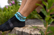 TerraToes Trail Mini-Crew Toe Socks — Loon