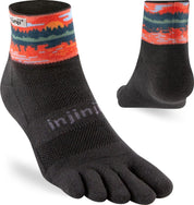 TerraToes Trail Mini-Crew Toe Socks — Reflection
