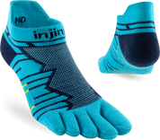 TerraToes Ultra No-Show Toe Socks — Pacific Blue