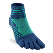 TerraToes Ultra Mini-Crew Toe Socks — Poseidon