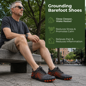 Grounding Barefoot Shoes with Copper Conductive Sole