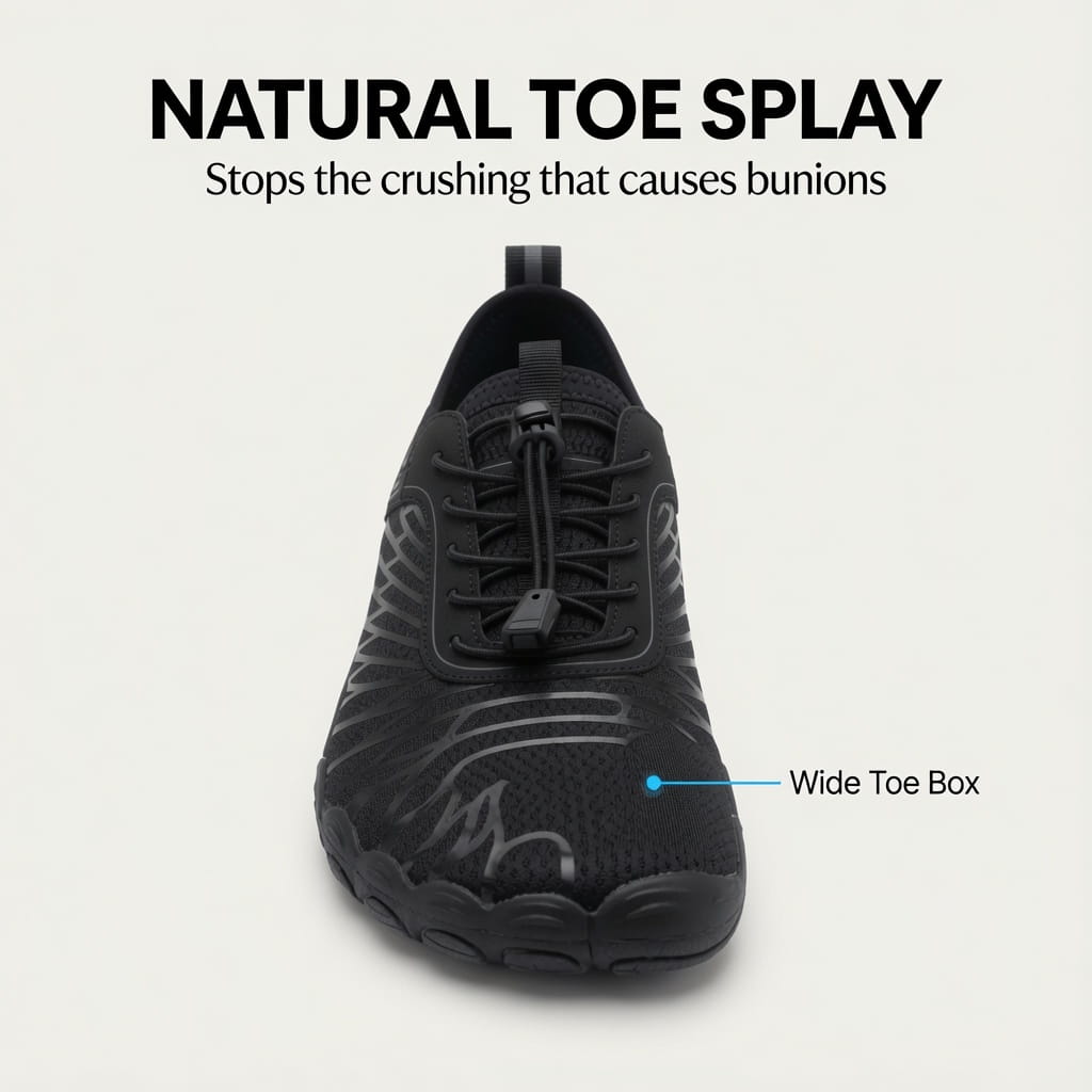 Grounding SkinPro 2.0 Barefoot Shoes with Copper Sole