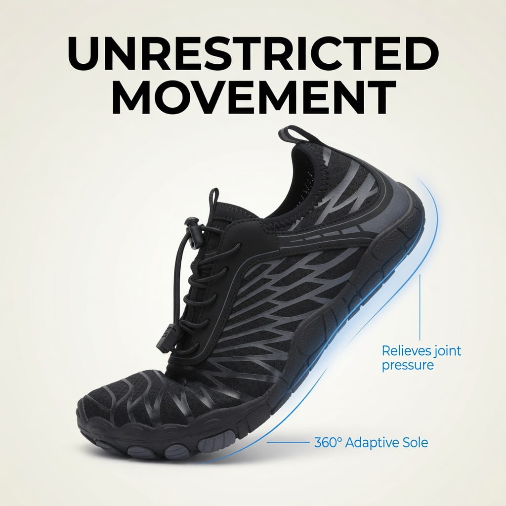 Grounding SkinPro 2.0 Barefoot Shoes with Copper Sole