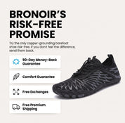 Grounding SkinPro 2.0 Barefoot Shoes with Copper Sole