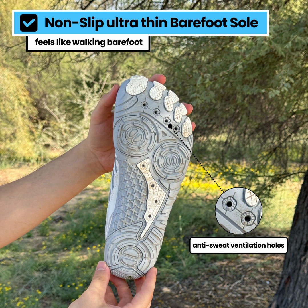 Grounding SkinPro Barefoot Shoes with Copper Sole