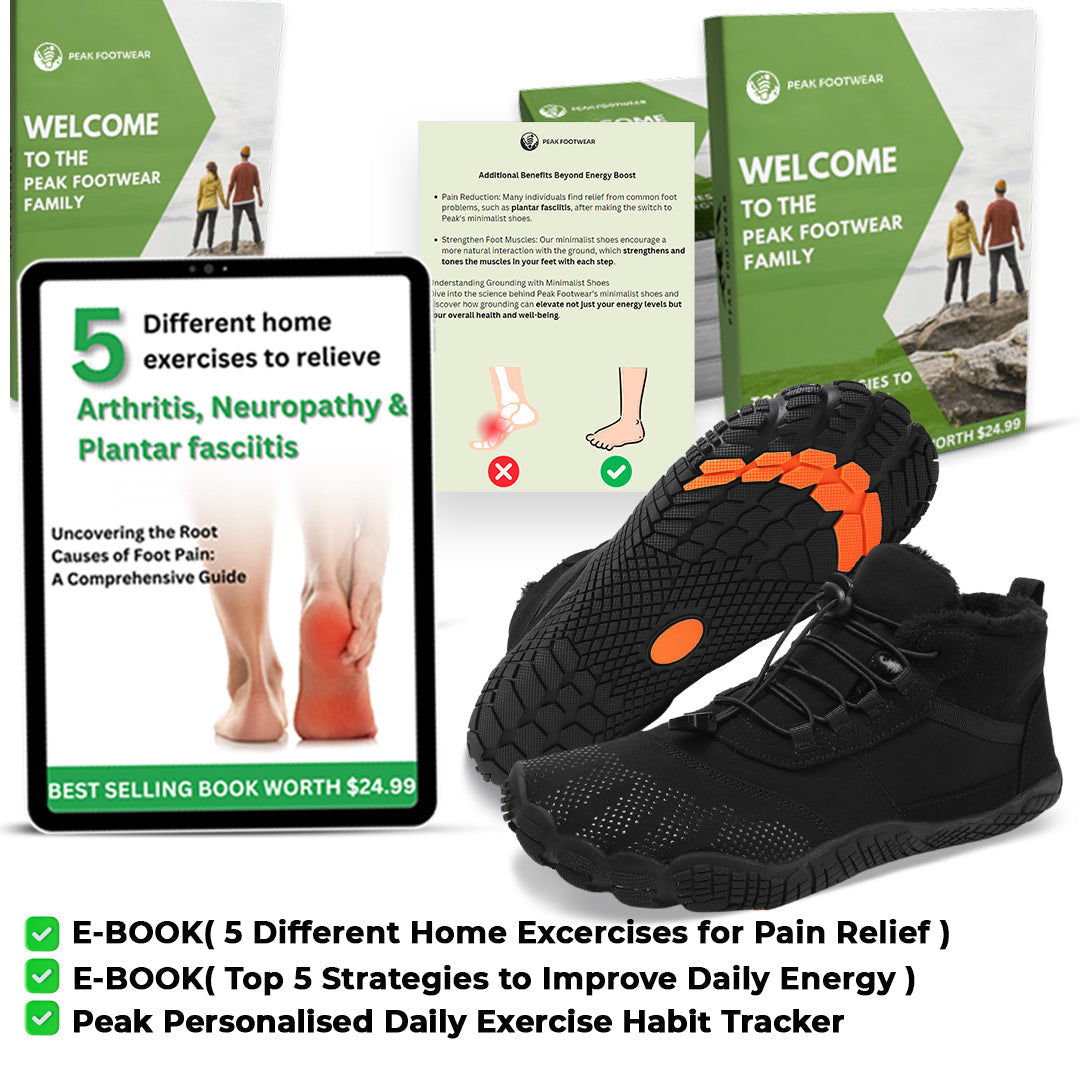 TerraChill Unisex Waterproof Winter Barefoot Shoes
