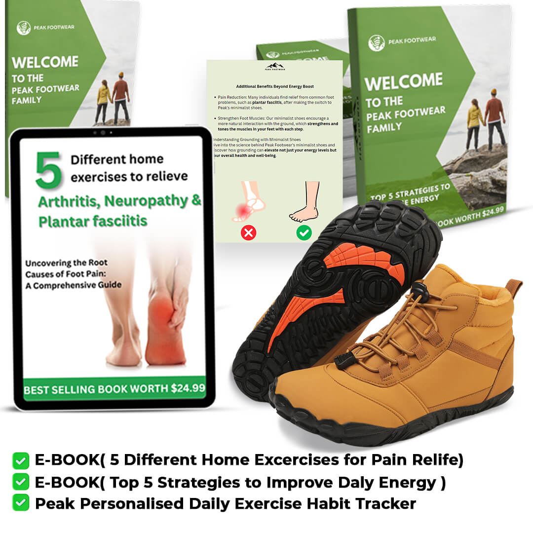 TerraAlpine Unisex Waterproof Winter Barefoot Shoes