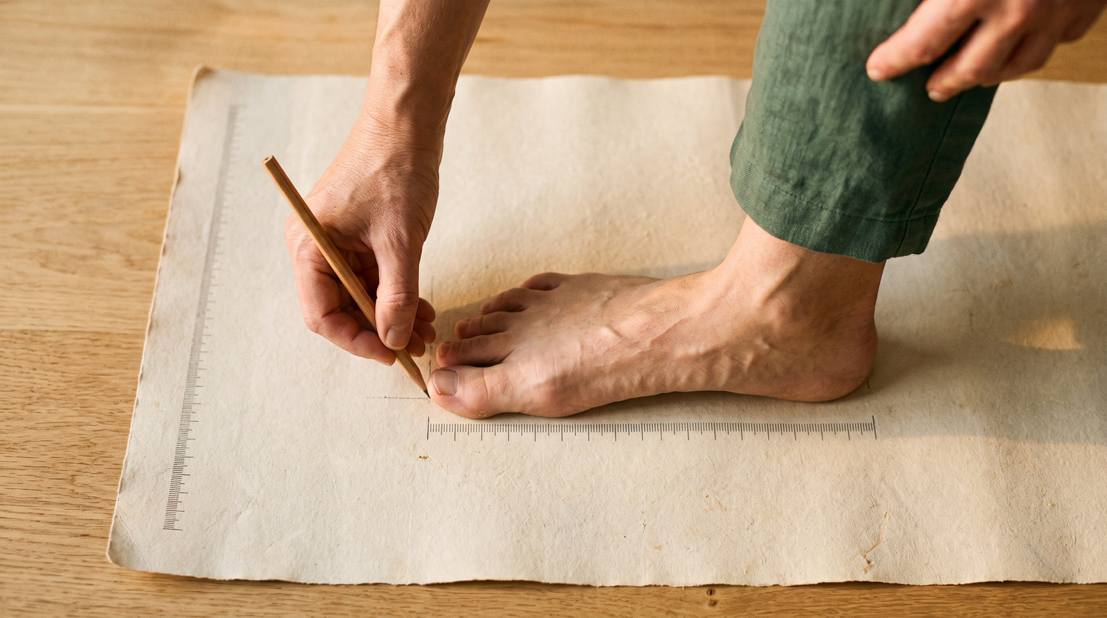 True to size — with toe room to spare.