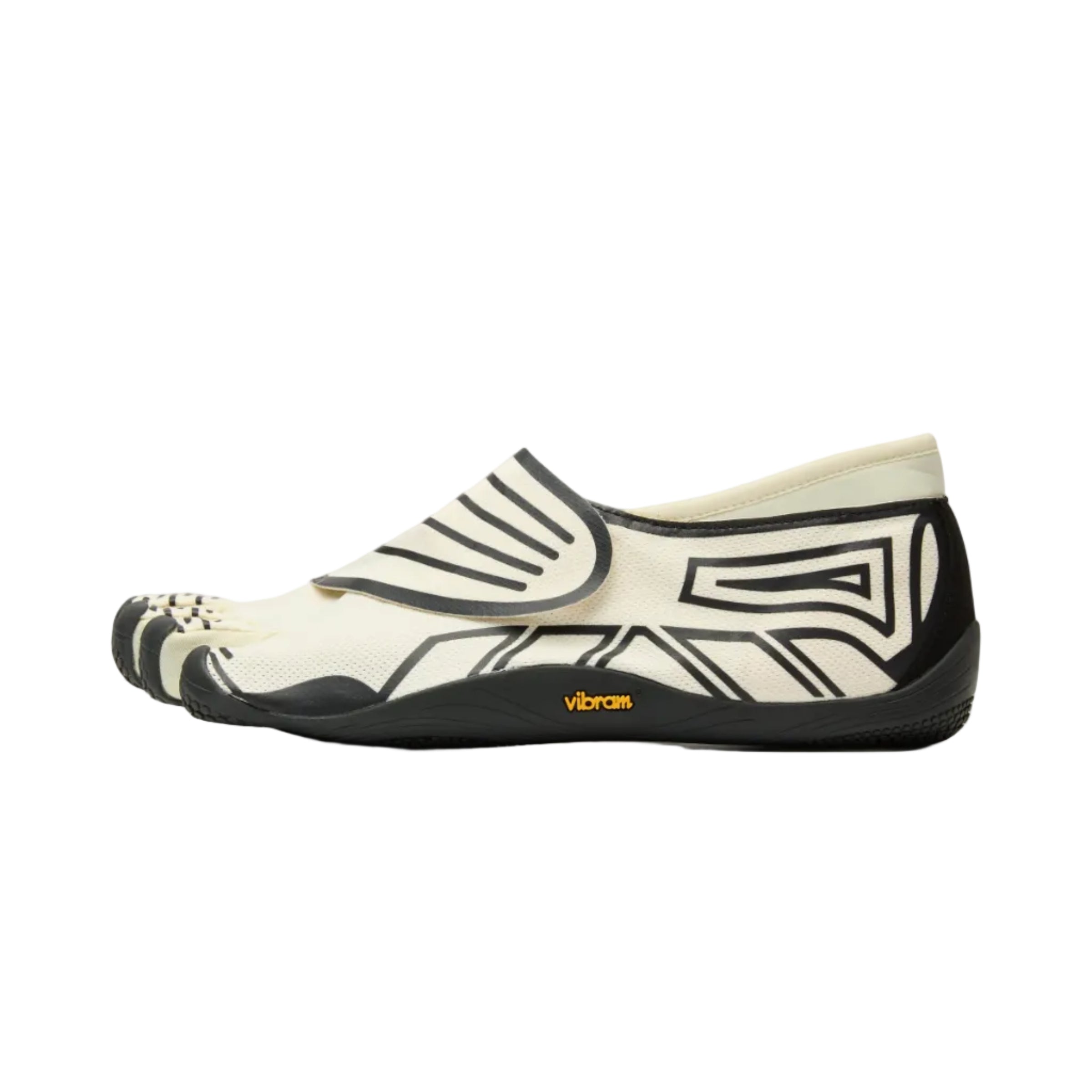 TerraLift Men's Five-Toe Barefoot Shoes — Ivory Black