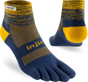 TerraToes Trail Mini-Crew Toe Socks — Moonlit