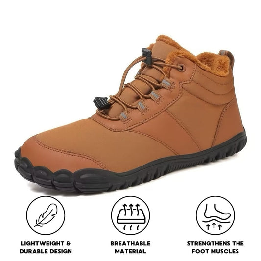TerraBound Unisex Waterproof Winter Barefoot Boots
