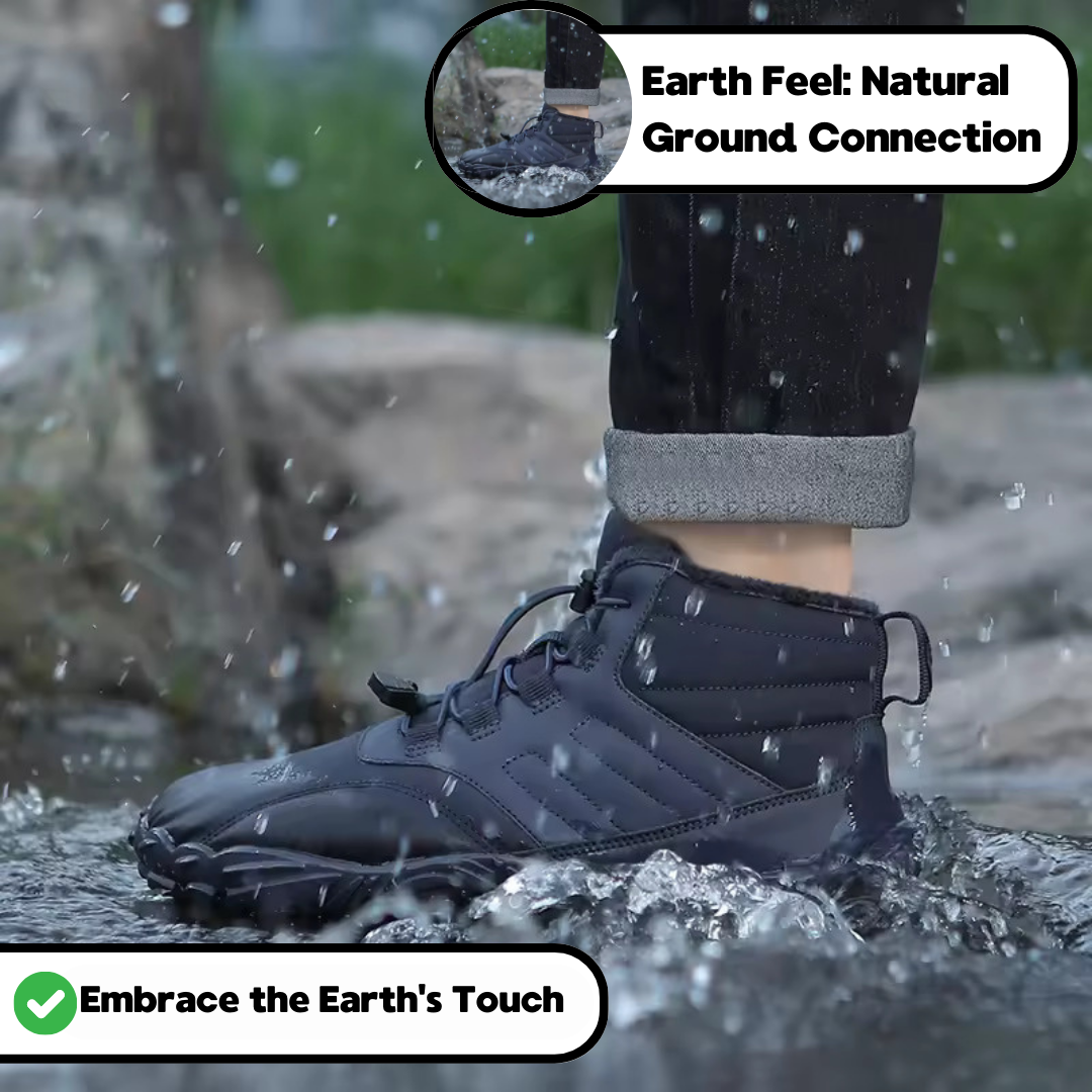 TerraDrift Unisex Waterproof Winter Barefoot Shoes