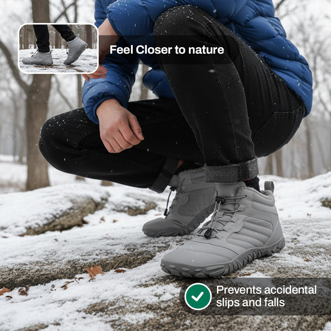 TerraSnow Unisex Waterproof Winter Barefoot Boots