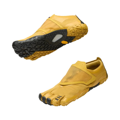 TerraTrail Men's Five-Toe Barefoot Shoes — Mustard Black