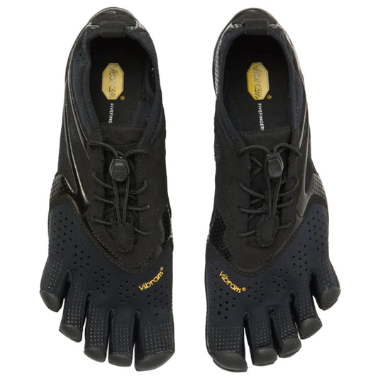 TerraRun Men's Five-Toe Barefoot Shoes — Total Black