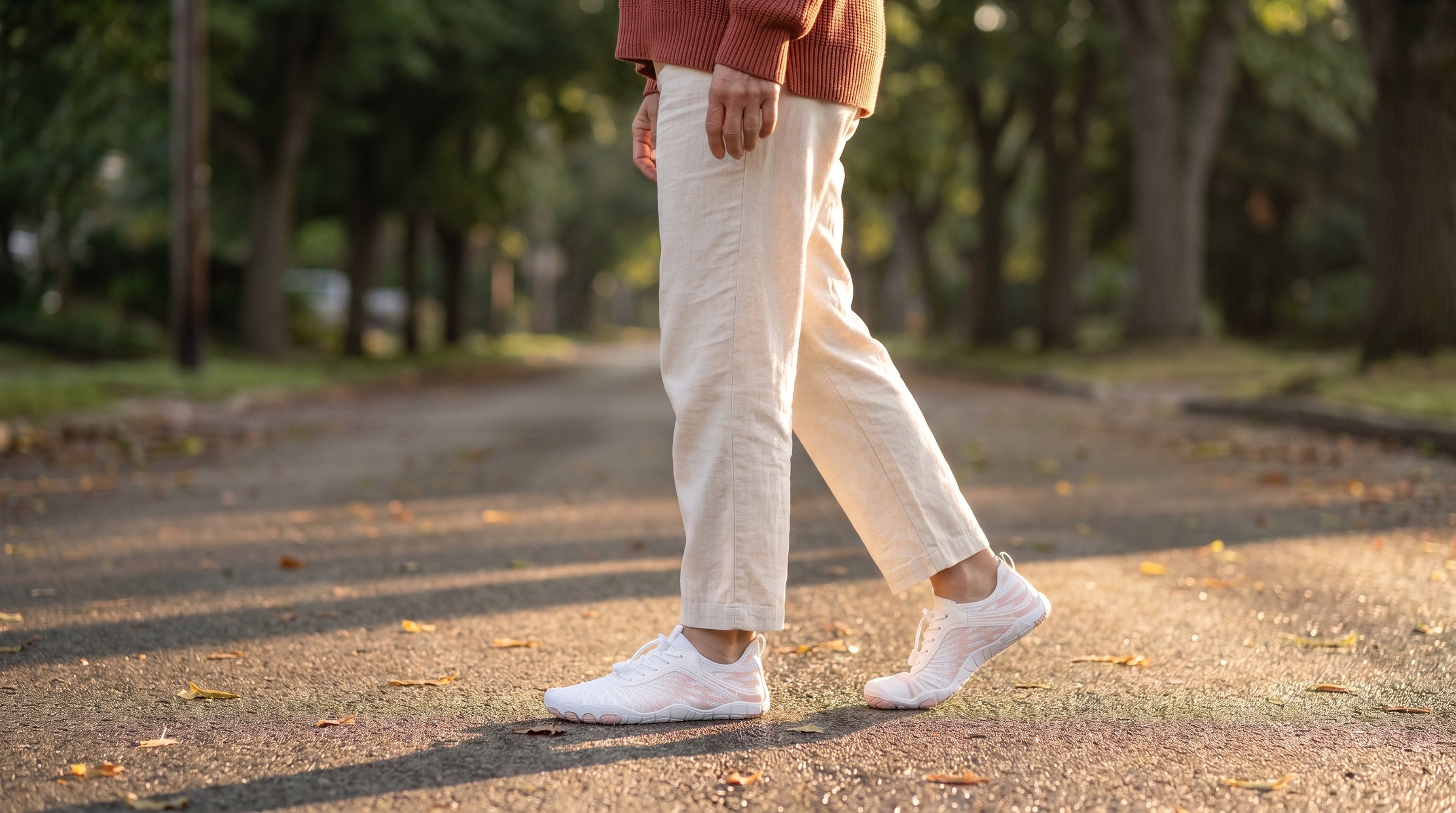 Your feet were designed for this.