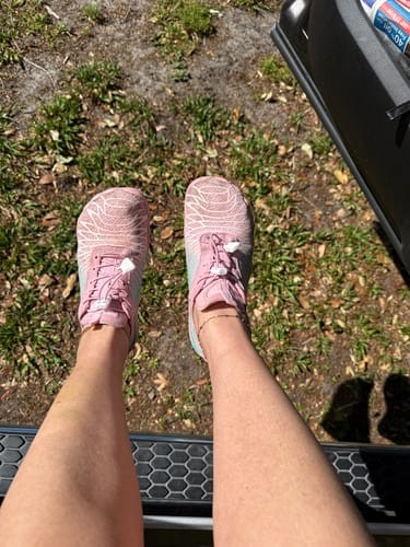 Photo sent in by Marija P. wearing their Wild Barefoot shoes